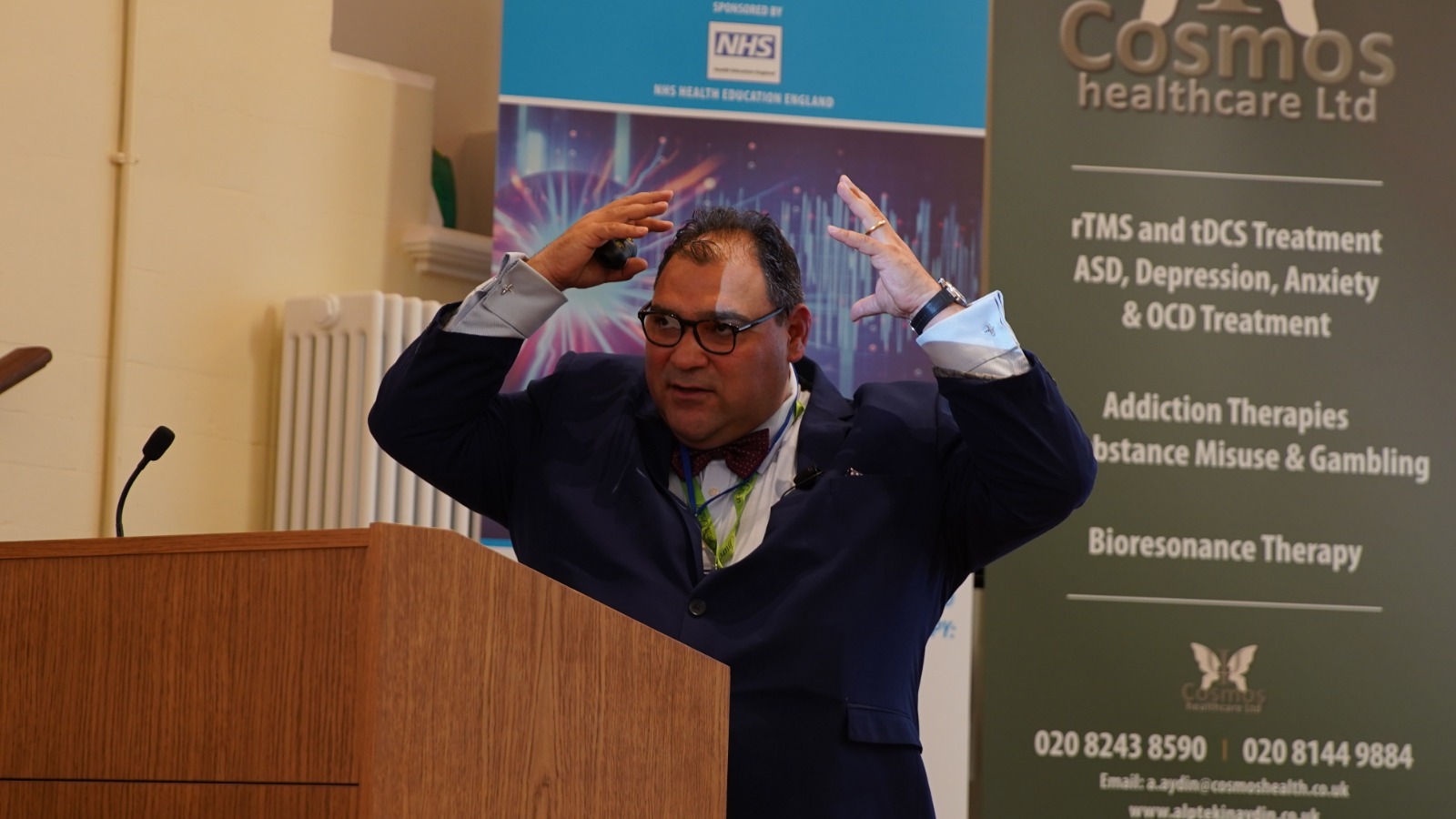 Dr Alptekin Aydın, Oxford Üniversitesi'nde otizm, DEHB ve öğrenme güçlükleri tedavisi semineri sunuyor